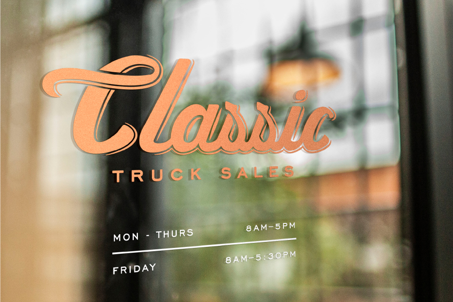 general public branding company brand for classic companies truck sales logistics