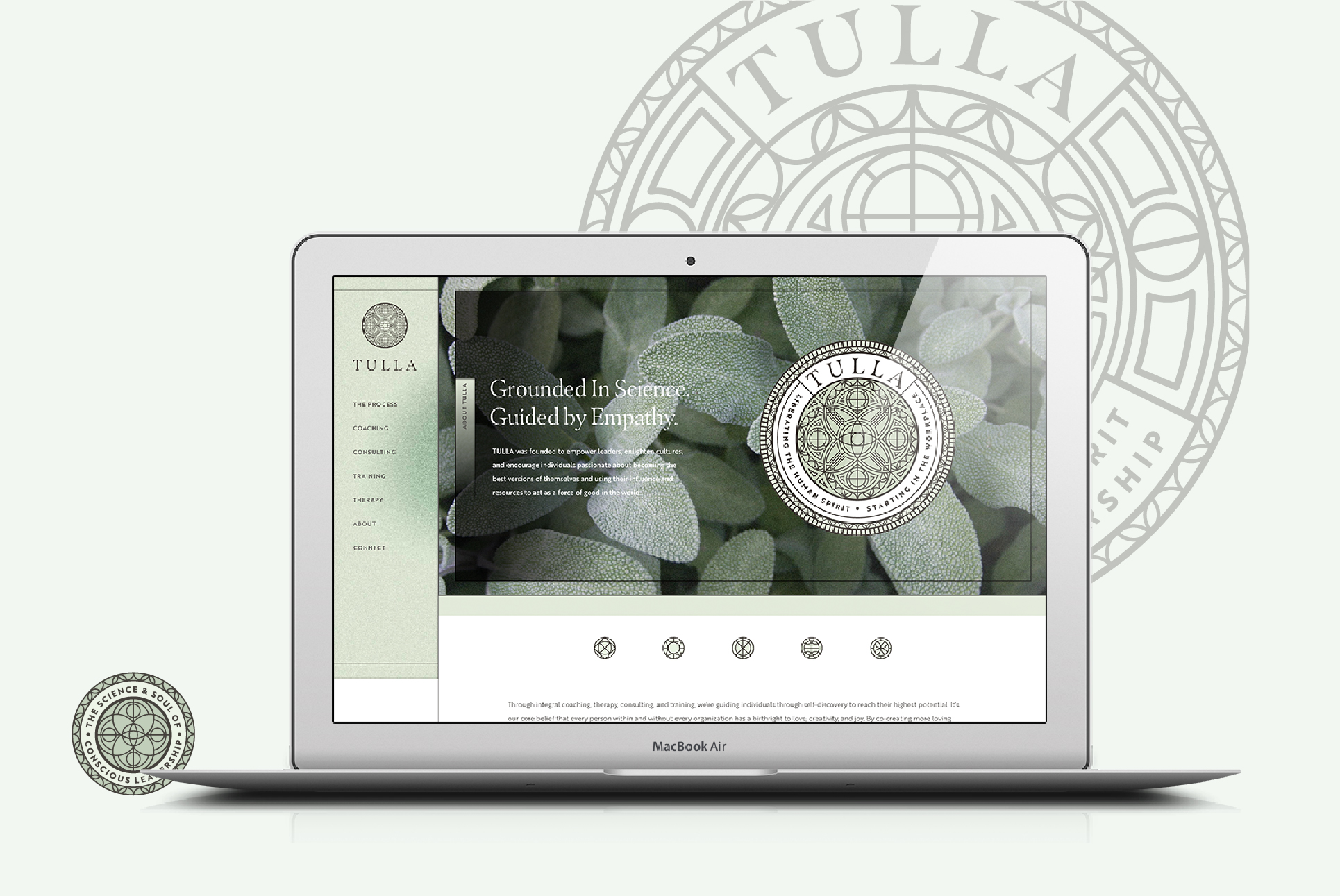 general public branding company brand for Tulla professional coaching and services